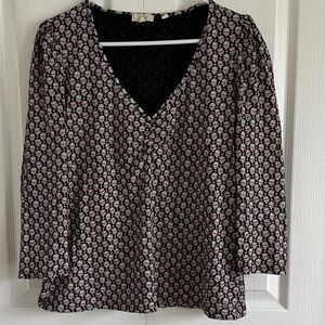 Fat Face Wood Block Print Top